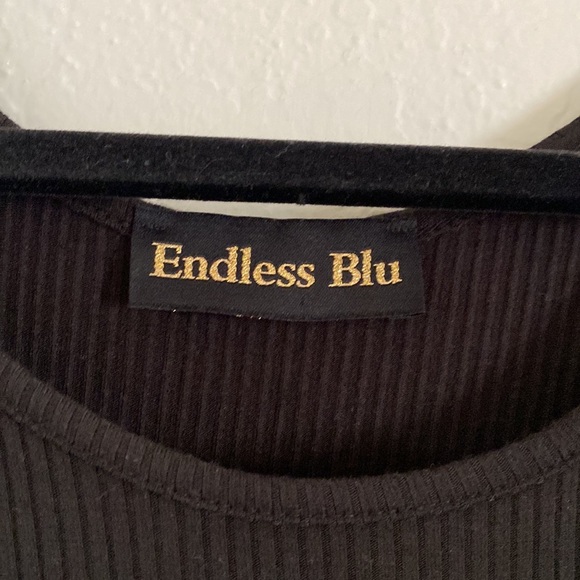 Ooh La Luxe Black Midi Dress front cutout - Picture 4 of 5